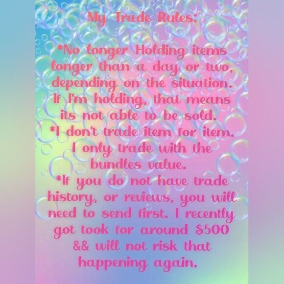 My Trade Rules 👌🏼💯 - Picture 3 of 6